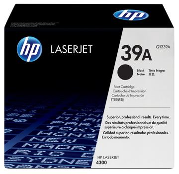 HP 39A - Schwarz - original - LaserJet - Tonerpatrone (Q1339A) von LumaTech