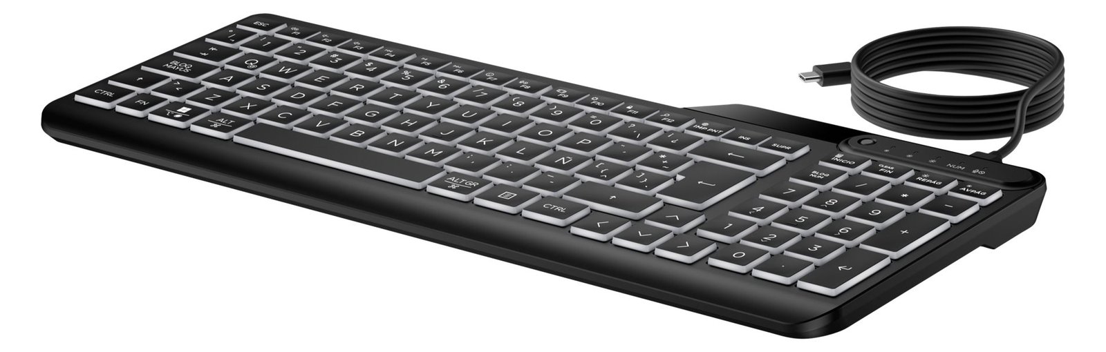 HP 405 - Tastatur - Multi-Device - 65% - compact - TL: Deutsch, QWERTZ