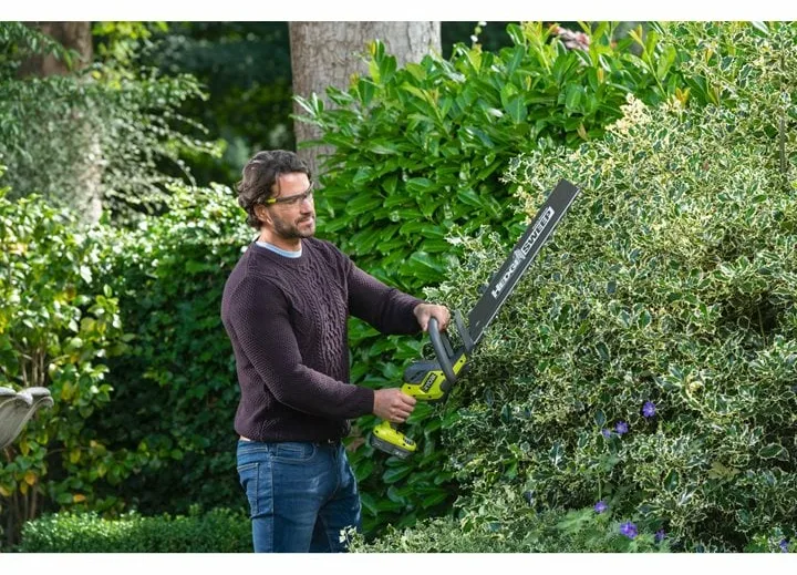 Ryobi RY18HT50A-0 Akku-Heckenschere, 18 V, Lithium-Ion (Li-Ion), 2,4 kg, Box, 1 Stück(e), Ansicht 3