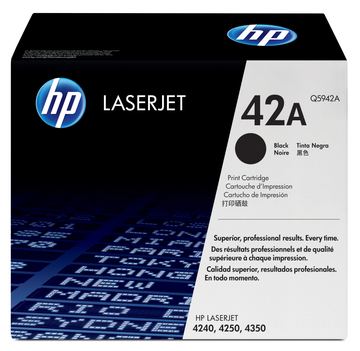 HP 42X - 2er-Pack - Hohe Ergiebigkeit - Schwarz - Original - LaserJet - Tonerpatrone (Q5942XD) von LumaTech