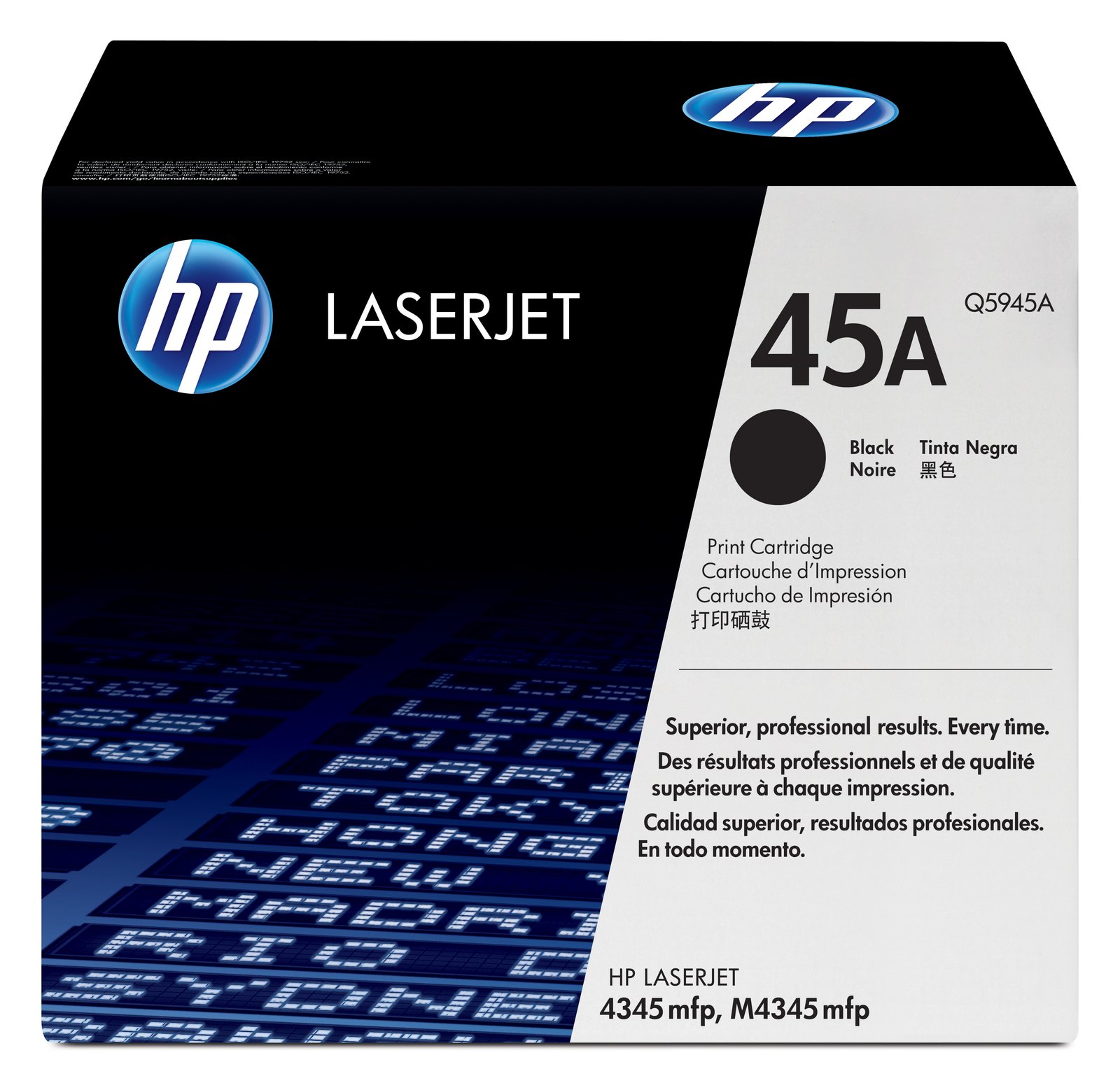 HP 45A - Schwarz - Original - LaserJet - Tonerpatrone (Q5945A)