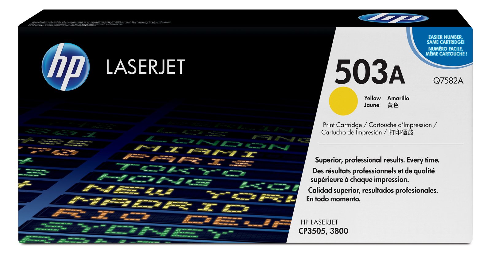 HP 503A - Gelb - Original - LaserJet - Tonerpatrone (Q7582A)