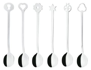 Sambonet Paderno Sambonet New Portafortuna Inox Cucchiaini - 6 Stück(e) von LumaTech