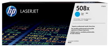 HP 508X - Hohe Ergiebigkeit - Cyan - Original - LaserJet - Tonerpatrone (CF361X) von LumaTech