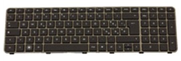 HP 610913-B31 - Tastatur - US International - Tastatur mit Hintergrundbeleuchtung - HP - Envy 17