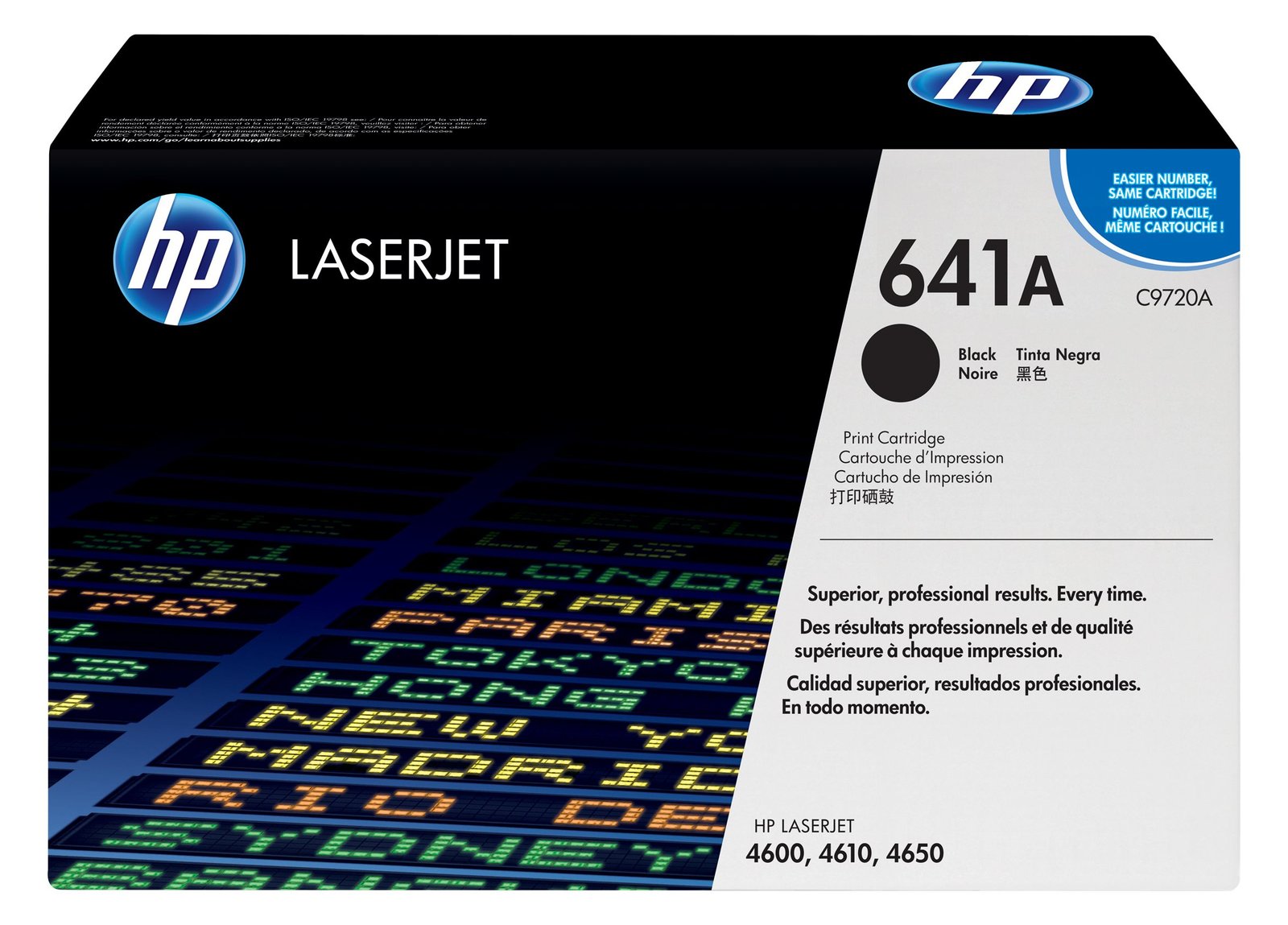 HP 641A - Schwarz - Original - LaserJet - Tonerpatrone (C9720A)