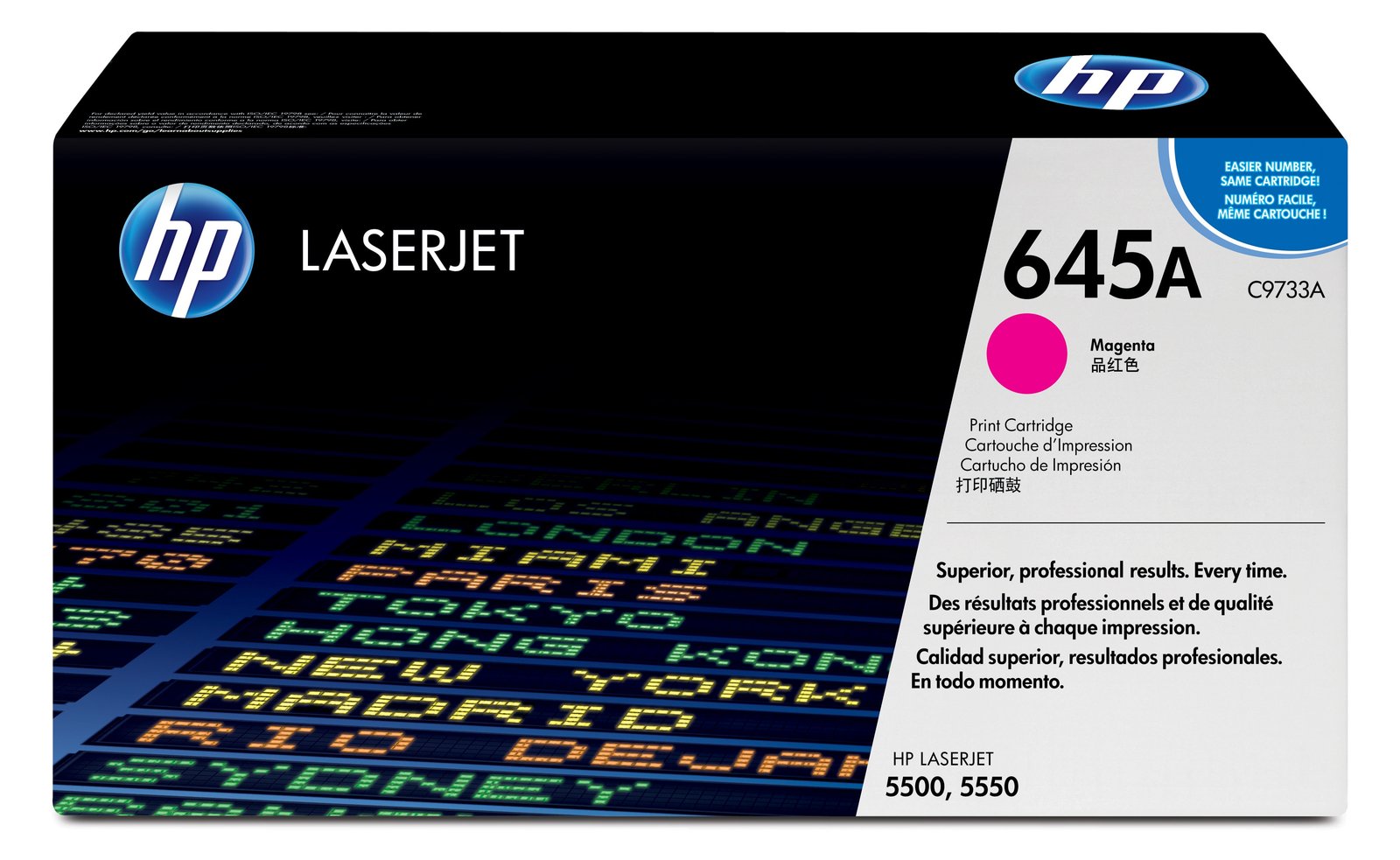 HP 645A - Magenta - Original - LaserJet - Tonerpatrone (C9733A)
