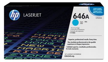HP 646A - Cyan - original - LaserJet - Tonerpatrone (CF031A) von LumaTech