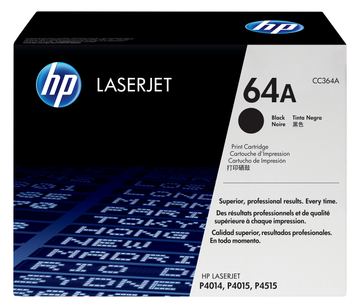 HP 64A - Schwarz - Original - LaserJet - Tonerpatrone (CC364A) von LumaTech