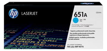 HP 651A - Cyan - original - LaserJet - Tonerpatrone (CE341A) von LumaTech