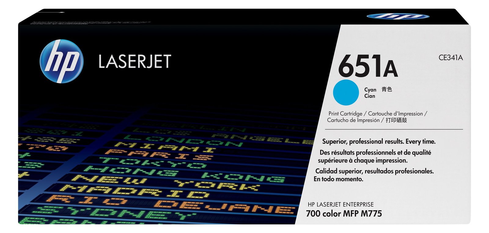 HP 651A - Cyan - original - LaserJet - Tonerpatrone (CE341A)