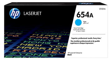 HP 654A - Cyan - Original - LaserJet - Tonerpatrone (CF331A) von LumaTech