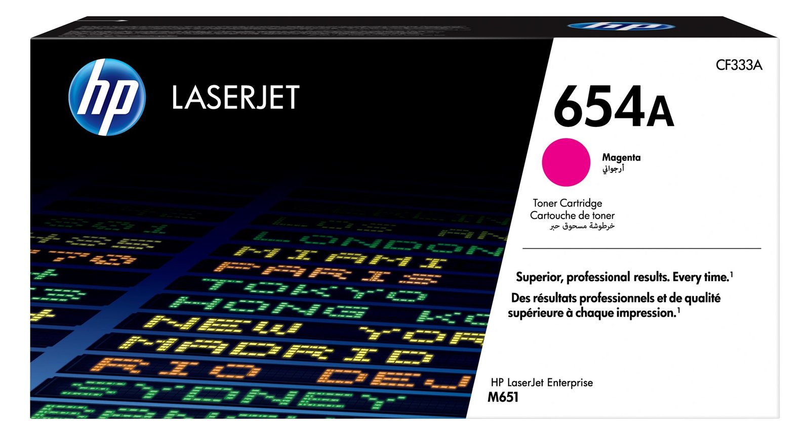 HP 654A - Magenta - Original - LaserJet - Tonerpatrone (CF333A)
