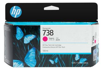 HP 738 - 130 ml - Magenta - original - DesignJet von LumaTech