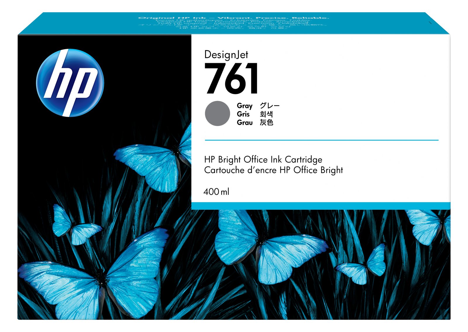HP 761 - 400 ml - Grau - Original - DesignJet