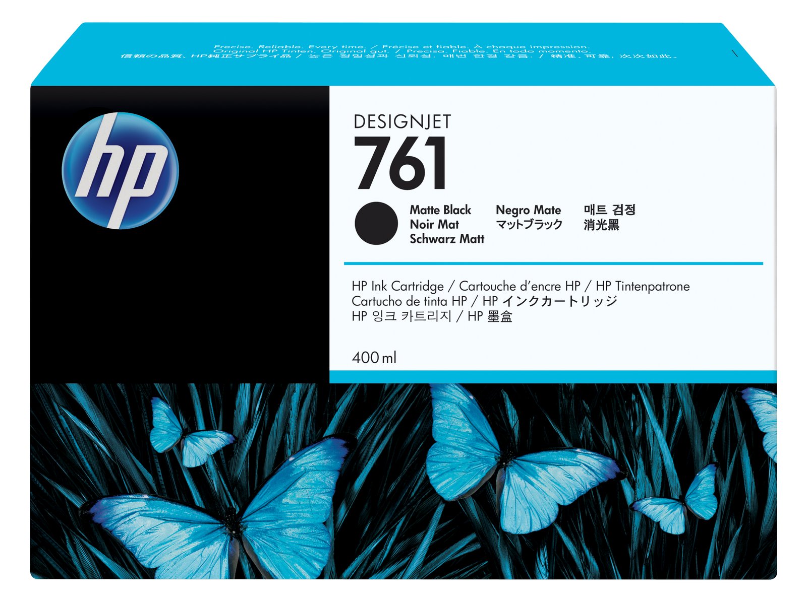 HP 761 - 400 ml - mattschwarz - Original - DesignJet