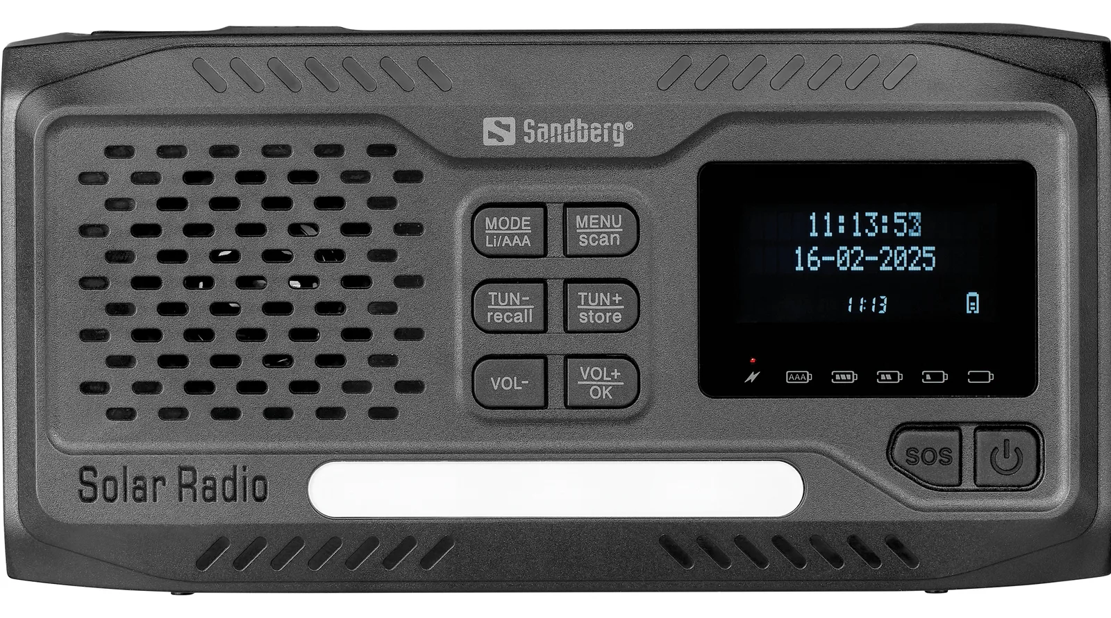 SANDBERG Survivor Radio All-in-1 4500 - Tragbares DAB-Radio, Ansicht 2