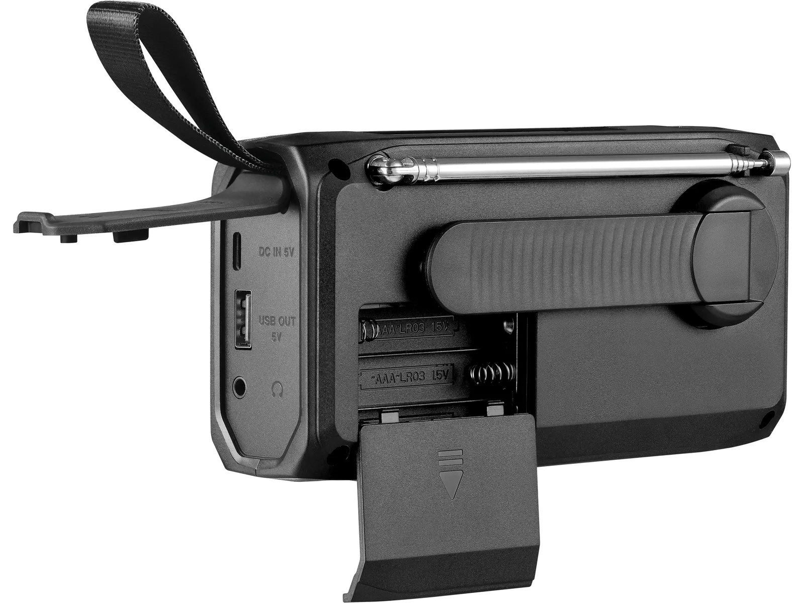SANDBERG Survivor Radio All-in-1 4500 - Tragbares DAB-Radio, Ansicht 3