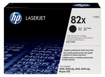 HP 82X - Hohe Ergiebigkeit - Schwarz - Original - LaserJet - Tonerpatrone (C4182X) von LumaTech