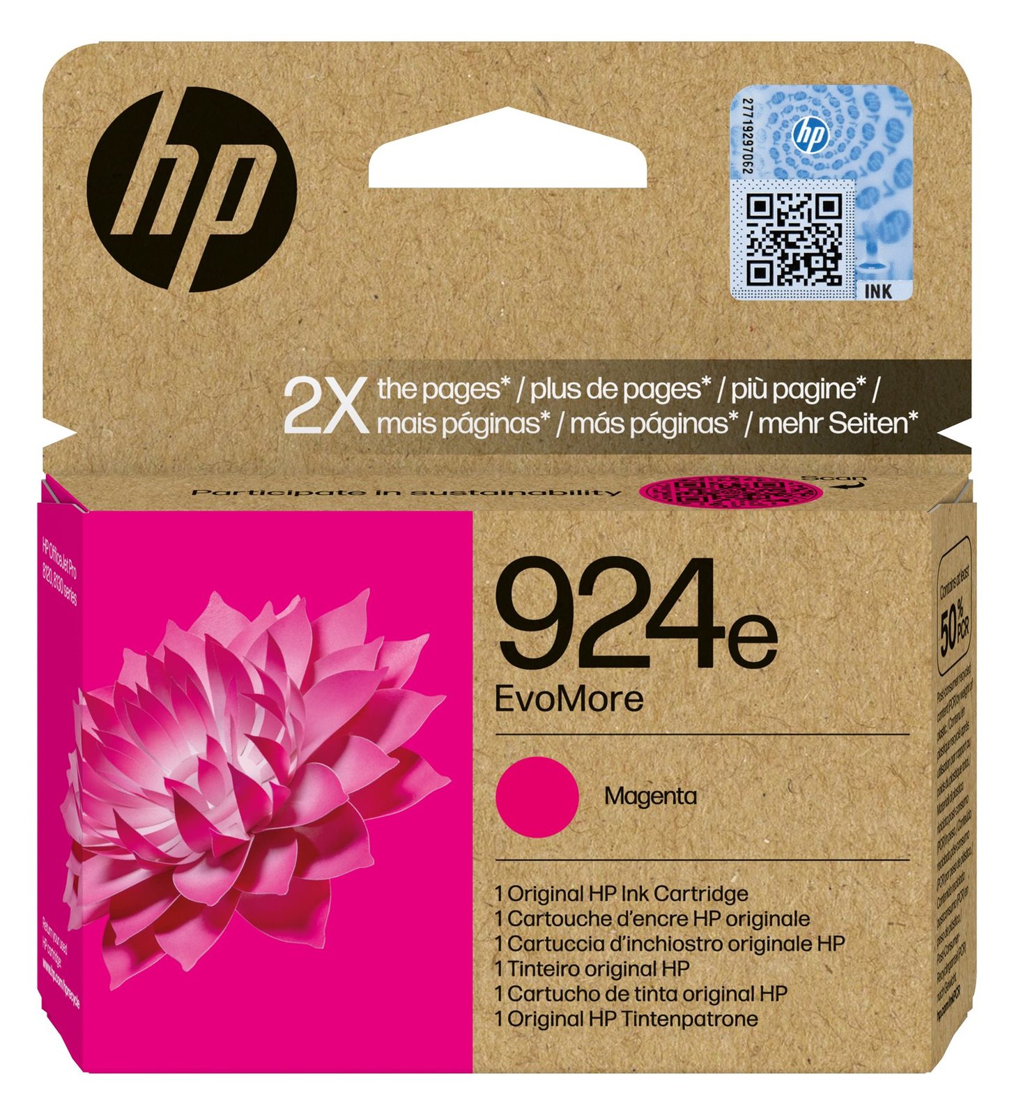 HP 924e EvoMore - Magenta - original - Tintenpatrone