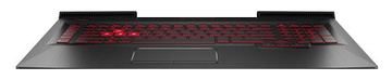 HP 931690-A41 - Gehäuse-Unterteil+Tastatur - Belgisch - Tastatur mit Hintergrundbeleuchtung - HP - OMEN 17-an von LumaTech