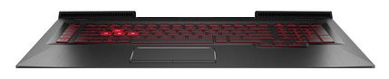 HP 931690-A41 - Gehäuse-Unterteil+Tastatur - Belgisch - Tastatur mit Hintergrundbeleuchtung - HP - OMEN 17-an