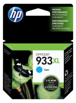 HP 933XL - Hohe Ergiebigkeit - Cyan - original von LumaTech
