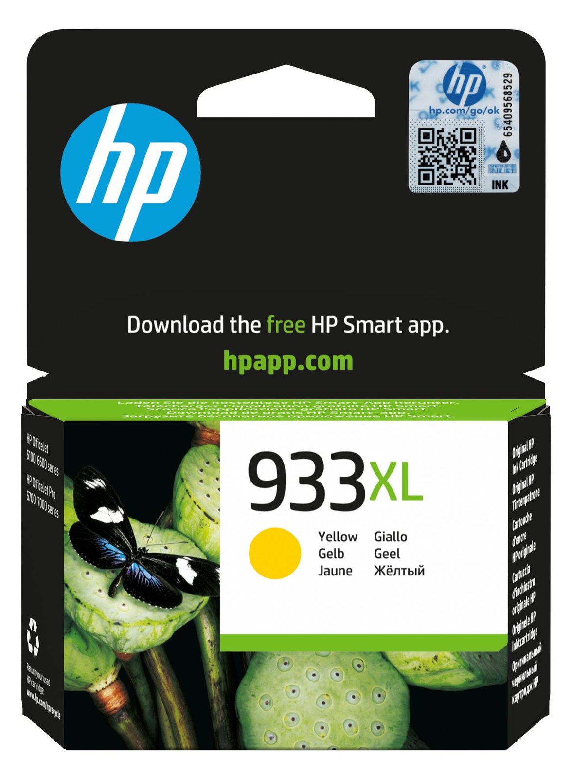 HP 933XL - Hohe Ergiebigkeit - Gelb - Original