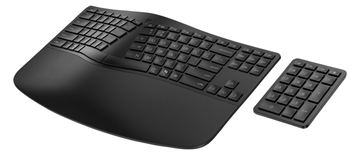 HP 960 - Tastatur-und-Tastenfeld-Set - 2-Zonen-Layout, separater Ziffernblock, kurzer Tastenhub - TL: Belgisch, AZERTY von LumaTech
