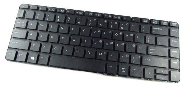 HP Advanced - Ersatztastatur Notebook - mit Touchpad