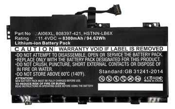 HP AI06XL - Laptop-Batterie - 1 x Batterie - Lithium-Ionen von LumaTech
