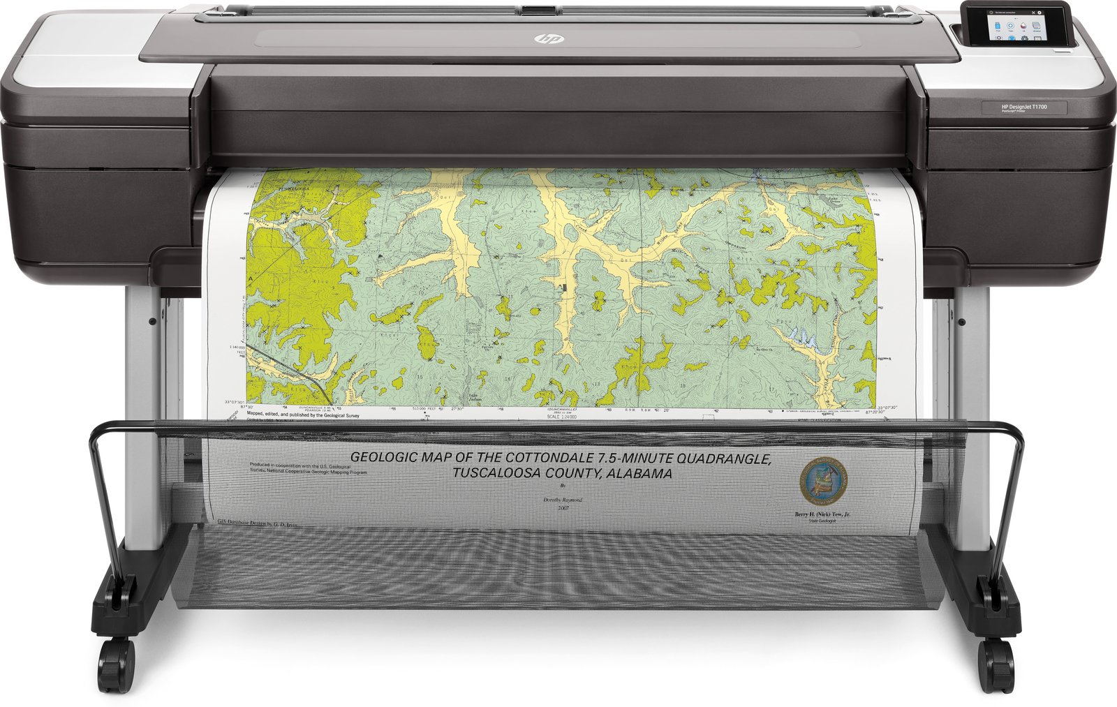 HP DesignJet T1700 - 1118 mm (44) Großformatdrucker