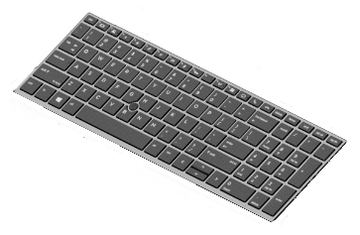 HP Ersatztastatur Notebook - hinterleuchtet - TL: CZ/SK, QWERTY von LumaTech