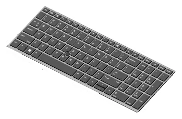 HP Ersatztastatur Notebook - hinterleuchtet - TL: CZ/SK, QWERTY, Ansicht 2
