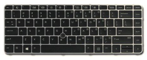 HP Ersatztastatur Notebook - hinterleuchtet - TL: Deutsch, QWERTZ