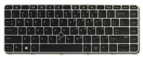 HP Ersatztastatur Notebook - hinterleuchtet - TL: Deutsch, QWERTZ, Ansicht 2