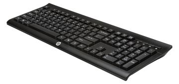 HP K2500 - Tastatur - kabellos - 2.4 GHz - TL: Spanisch, QWERTY von LumaTech