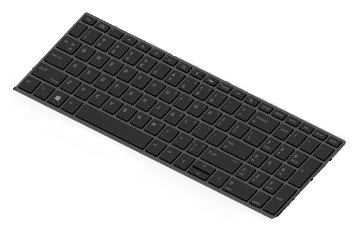 HP L01028-041 - Tastatur - für HP ProBook 450 G5, 455 G5, 470 G5 - TL: Deutsch, QWERTZ