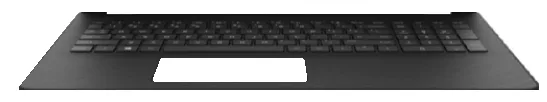 HP L24637-B31 - Gehäuse-Unterteil+Tastatur - Holländisch - HP - 15, Ansicht 2