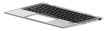 HP L31882-FL1 - Gehäuse-Unterteil+Tastatur - Tschechisch - Slowakisch - HP - EliteBook x360 1030 G3 von LumaTech