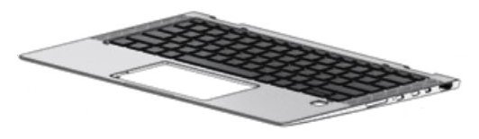HP L31882-FL1 - Gehäuse-Unterteil+Tastatur - Tschechisch - Slowakisch - HP - EliteBook x360 1030 G3