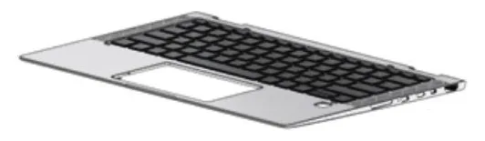 HP L31882-FL1 - Gehäuse-Unterteil+Tastatur - Tschechisch - Slowakisch - HP - EliteBook x360 1030 G3, Ansicht 2