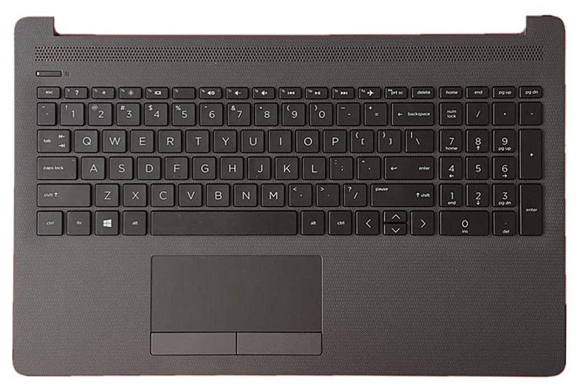 HP L50000-041 - Cover + keyboard - HP - 250 G7 - 255 G7 - TL: Deutsch, QWERTZ