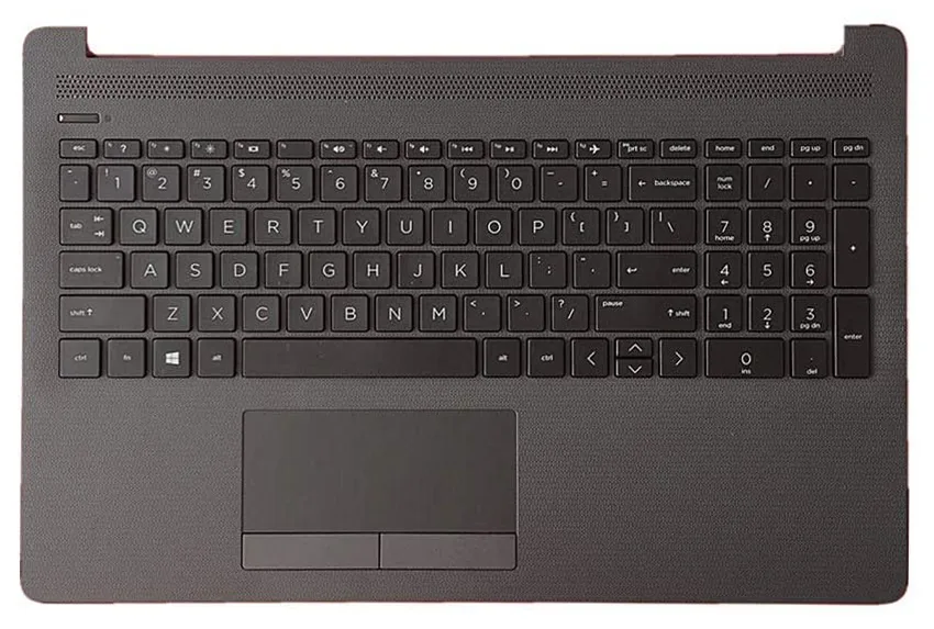 HP L50000-041 - Cover + keyboard - HP - 250 G7 - 255 G7 - TL: Deutsch, QWERTZ, Ansicht 2