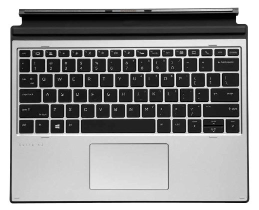 HP L67436-A41 - Touchpad - 1,84 cm - HP - Elite x2 G4 - Silber - TL: Belgisch, AZERTY