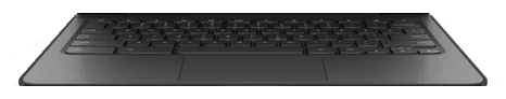 HP L92334-B31 - Gehäuse-Unterteil+Tastatur - HP - Chromebook 11 G6 EE - TL: Niederländisch, QWERTY, Ansicht 2