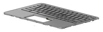 HP L92832-B31 - Gehäuse-Unterteil+Tastatur - HP - Chromebook 11A G8 - TL: Niederländisch, QWERTY von LumaTech