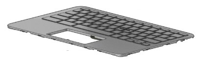 HP L92832-B31 - Gehäuse-Unterteil+Tastatur - HP - Chromebook 11A G8 - TL: Niederländisch, QWERTY