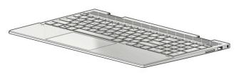 HP L93227-041 - Tastatur - 39,6 cm (15.6 Zoll) HP - ENVY x360 15 - TL: Deutsch, QWERTZ von LumaTech