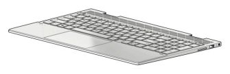 HP L93227-041 - Tastatur - 39,6 cm (15.6 Zoll) HP - ENVY x360 15 - TL: Deutsch, QWERTZ